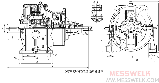 NGW型非标行星齿轮减速机