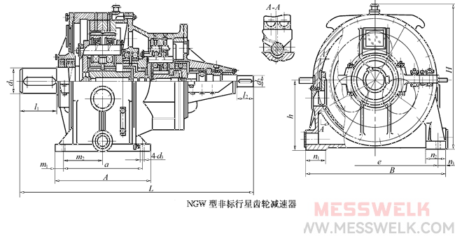 NGW型非标行星齿轮减速机