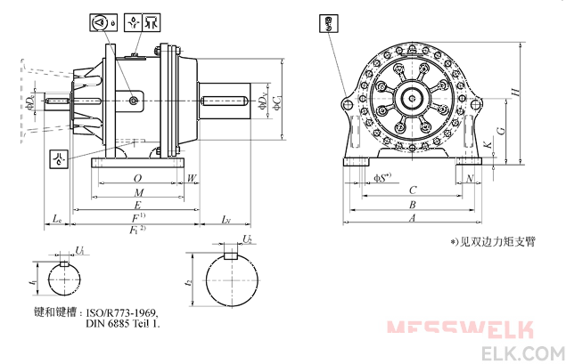 P系列行星齿轮减速机