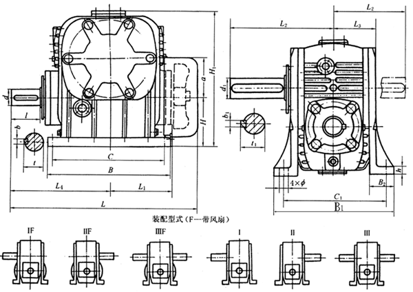 TP型平面包络环面蜗杆减速机