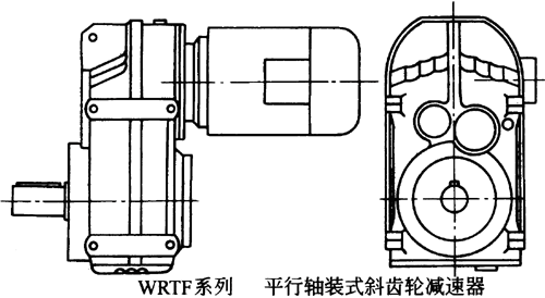 WRTF系列平行轴装式斜齿轮减速机产品特点及性能参数