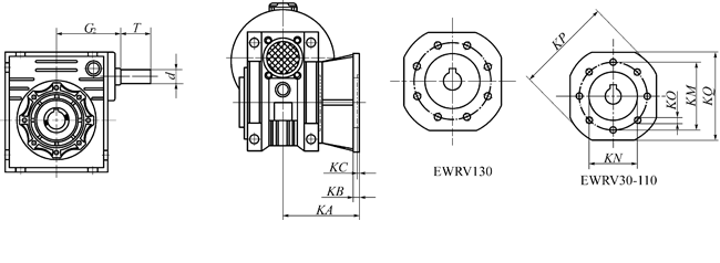 EWRV系列蜗轮蜗杆减速机