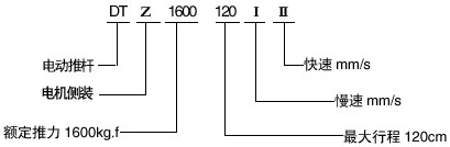 DTZ型电动推杆