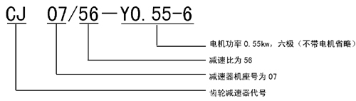 CJ系列齿轮减速电机