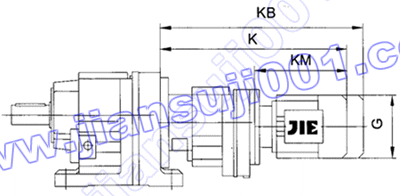 JRTR斜齿轮减速电机