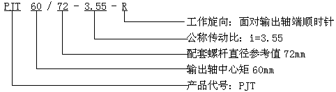 PJT系列平双齿轮箱