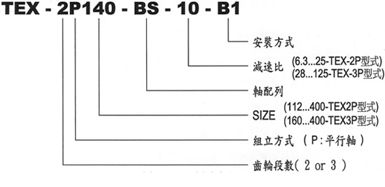 TEX型齿轮减速机