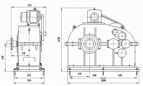 ZJ50W-1型锅炉炉排调速器